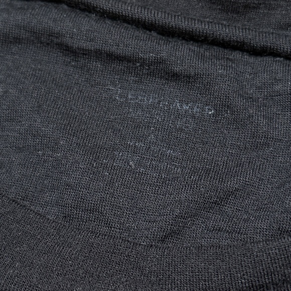 Icebreaker Merino Wool Blend Striped Black Blue Gray Crewneck Sweatshirt Mens XL - Picture 5 of 7